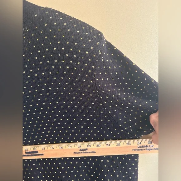 Vintage Lurex knit cardigan - Picture 8 of 12